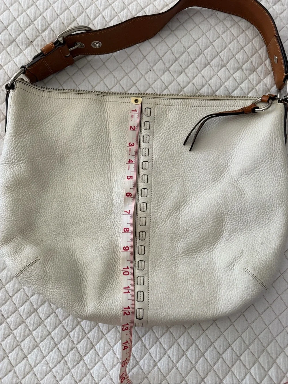 Coach pebbled leather